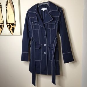 New York & Company Blue Coat